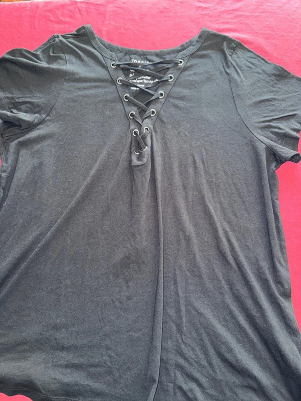 Torrid size 2 short sleeve black